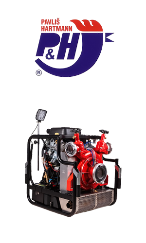 پمپ های پرتابل آتش نشانی P&H